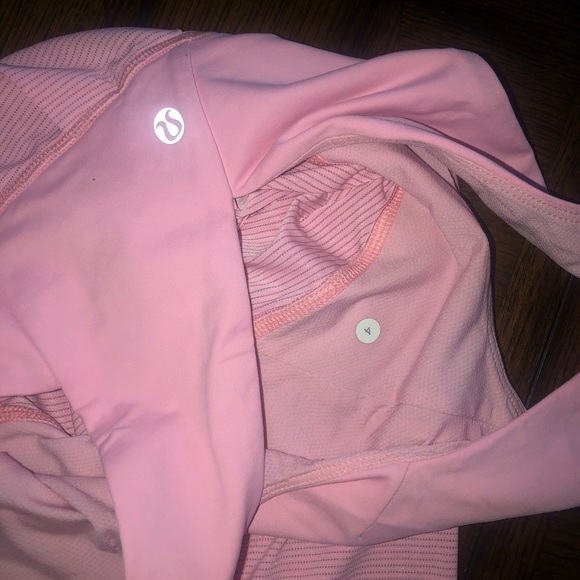 Lululemon Hustle & Bustle Pink Tank Top - Picture 2 of 5